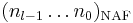 (n_{l-1}\dots n_0)_{\text{NAF}}