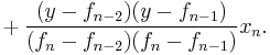  {} %2B \frac{(y-f_{n-2})(y-f_{n-1})}{(f_n-f_{n-2})(f_n-f_{n-1})} x_n. 