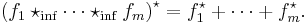  \left( f_1 \star_\inf \cdots \star_\inf f_m \right)^\star = f_1^\star %2B \cdots %2B f_m^\star. 