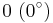 0 \ (0^\circ)