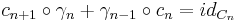 c_{n%2B1} \circ \gamma_n %2B \gamma_{n-1} \circ c_n = id_{C_n}