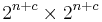 2^{n%2Bc}\times2^{n%2Bc}