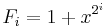 F_{i} = 1%2Bx^{2^i}