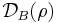 \mathcal D_B (\rho)