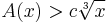 A(x)>c\sqrt[3]{x}