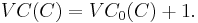 VC(C)=VC_0(C)%2B1.