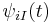 \psi_{iI}(t)