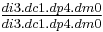 Upper: di3.dc1.dp4.dm0, lower: di3.dc1.dp4.dm0