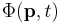 \Phi(\mathbf{p},t) 