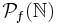 \mathcal{P}_f(\mathbb{N})