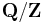 \mathbf{Q}/\mathbf{Z}