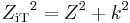 {Z_\mathrm{iT}}^2=Z^2 %2B k^2