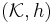 (\mathcal{K}, h)