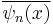 \overline{\psi_n(x)}