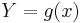 Y=g(x)