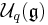 \mathcal{U}_q(\mathfrak{g})