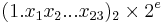  (1.x_1x_2...x_{23})_2 \times 2^{e}