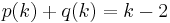 p(k)%2Bq(k)=k-2 \, 