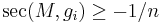 \sec(M,g_i)\ge -1/n