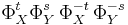 \Phi_X^t \Phi_Y^s\,\Phi_X^{-t}\, \Phi_Y^{-s}