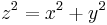 z^2=x^2%2By^2