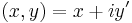 (x,y)=x%2Biy'