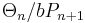 \Theta_n/bP_{n%2B1}\ 