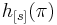 h_{[s]}(
\mathbf{\pi })