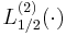 L^{(2)}_{1/2}(\cdot)