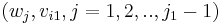  (w_j,v_{i1}, j=1,2,..,j_1-1) 