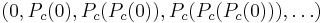 (0, P_c(0), P_c(P_c(0)), P_c(P_c(P_c(0))), \ldots)