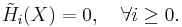 \tilde{H}_i(X)=0, \quad \forall  i\ge 0.