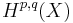 H^{p,q}(X)