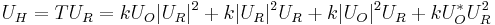 U_H=TU_R=kU_O|U_R|^2%2Bk|U_R|^2U_R%2Bk|U_O|^2U_R%2B kU_O^*U_R^2