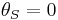 \theta_S=0