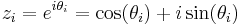 z_i=e^{i\theta_i}=\cos(\theta_i)%2Bi\sin(\theta_i)