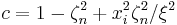 c=1-\zeta_n^2%2Bx_i^2\zeta_n^2/\xi^2