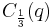 C_{\frac13}(q)