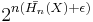 2^{n(\bar{H_n}(X)%2B\epsilon)}