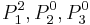 P_1^2,P_2^0,P_3^0