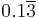 0.1\overline{3}