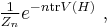 \textstyle \frac{1}{Z_n} e^{- n \mathrm{tr} V(H)}~, 