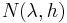 N(\lambda,h)