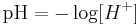 \mathrm{pH} =  -\log[H^%2B]