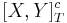  [X,Y]_T^c