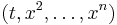 (t,x^2, \ldots, x^n)