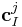 \mathbf{c}_I^j