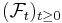 (\mathcal{F}_t)_{t \ge 0}