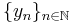 \{y_{n}\}_{n\in \mathbb{N}}