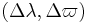 ({\Delta}{\lambda}, {\Delta}\varpi)